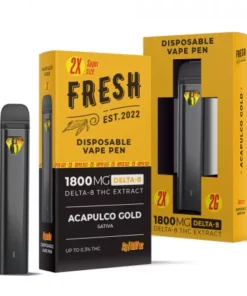 Acapulco Gold Vape Pen – Delta 8 – Disposable – Fresh – 1800mg