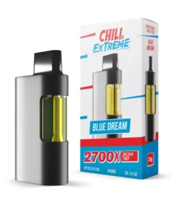 Chill Plus – Blue Dream Disposable – D8, TCHP Blend – 2700MG