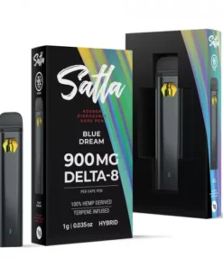 Blue Dream Vape Pen – Delta 8 – Disposable – Satla – 900mg