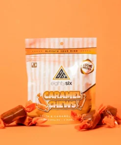 Caramel Chews 250MG – Delta-8 THC Sweets