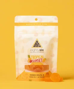 Tropical Sunset 500MG – Delta-8 THC Gummies