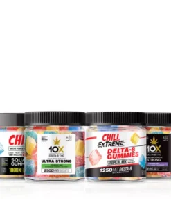 Delta-8 THC Gummies Variety – 4 Pack Bundle