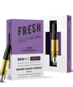 Grand Daddy Purple Cartridge – THCP – Fresh – 900mg