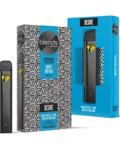 White Buffalo Vape Pen – THCH – Disposable – Blends – 1800mg