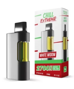 Chill Plus – White Widow Disposable – D8, THCP Blend – 2700MG